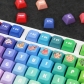 Rainbow 104+29 XDA-like Profile Keycap Set Cherry MX PBT Dye-subbed for Mechanical Gaming Keyboard